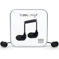 HAPPY PLUGS Headphones - Black, Black