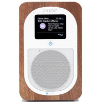 PURE Evoke H3 Portable DAB/FM Bluetooth Clock Radio - Walnut