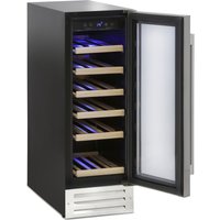 MONTPELLIER WS19SDX Wine Cooler - Stainless Steel, Stainless Steel