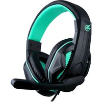 PORT DESIGNS Arokh H-1 Gaming Headset - Black & Green, Black