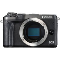 CANON EOS M6 Mirrorless Camera - Black, Body Only, Black
