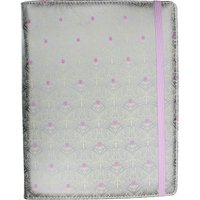 ACCESSORIZE Bee Geo 10" Tablet Case, Silver