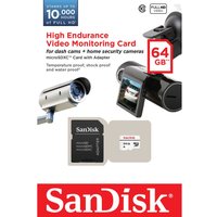 SANDISK High Endurance Video Monitoring Memory Card - 64 GB