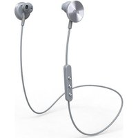 IAM Buttons Wireless Bluetooth Headphones - Grey, Grey