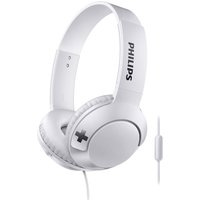PHILIPS Bass SHL3075WT Headphones - White, White