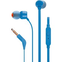 JBL T110 Headphones - Blue, Blue