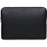 KNOMO Barbican 12" MacBook Leather Sleeve - Black, Black