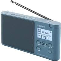 SONY XDR-S41D Portable DABﱓ Clock Radio - Blue, Blue
