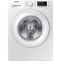 SAMSUNG Ecobubble WW80J5555DW 8 Kg 1400 Spin Washing Machine - White, White