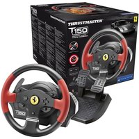 THRUSTMASTER TS150 Ferrari Edition PlayStation & PC Gaming Wheel - Black, Black