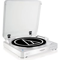 AUDIO TECHNICA AT-LP60BT Bluetooth Turntable - White, White