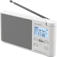 SONY XDR-S41DW Portable DABﱓ Radio - White, White