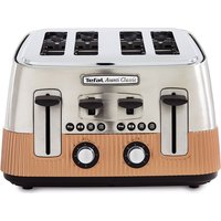 TEFAL Avanti Classic 4-Slice Toaster - Copper