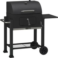 LANDMANN Grill Chef Tennessee Broiler Drum Charcoal BBQ - Black, Charcoal