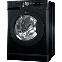 INDESIT XWDE 861480X K 8 Kg Washer Dryer - Black, Black
