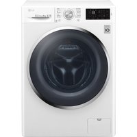 LG F4J6TN2W NFC 8 Kg 1400 Spin Washing Machine - White, White