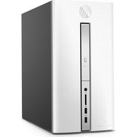 HP Pavilion 570-p088na Desktop PC - White, White