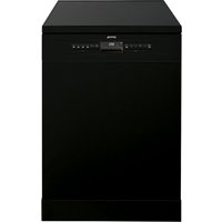 SMEG DF613PBL Full-size Dishwasher - Black, Black