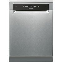 HOTPOINT HDFO 3C24 W C X UK Full-size Dishwasher - Inox