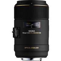SIGMA 105 Mm F/2.8 EX Macro DG HSM Standard Prime Lens - For Nikon