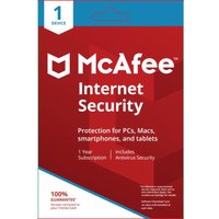 MCAFEE Internet Security - 1 User / 1 Device For 1 Year