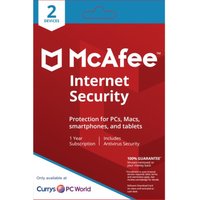 MCAFEE Internet Security - 1 User / 2 Devices For 1 Year