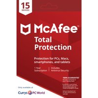 MCAFEE Total Protection - 1 User / 15 Devices For 1 Year