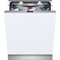 NEFF S515T80D0G Full-size Integrated Dishwasher - Stainless Steel, Stainless Steel