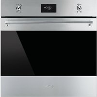 SMEG SF6371X Electric Single Oven - Stainless Steel & Black, Stainless Steel