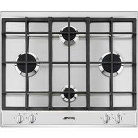 SMEG P260XGH Gas Hob - Stainless Steel, Stainless Steel