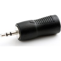TECHLINK 3.5 Mm To 6.35 Mm Stereo Adapter - Black, Black