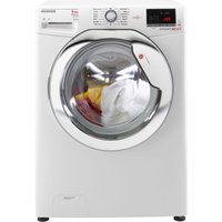 HOOVER Dynamic Next WDXOC 686AC NFC 8 Kg Washer Dryer - White, White