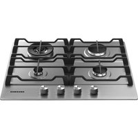 SAMSUNG NA64H3030AS Gas Hob - Stainless Steel, Stainless Steel