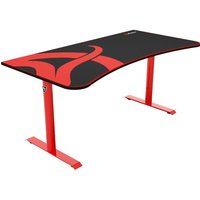 AROZZI Arena Gaming Desk - Red & Black, Red