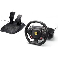 THRUSTMASTER Ferrari 458 Italia Racing Wheel & Pedals - Black, Black