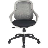 ALPHASON Croft Mesh Tilting Operator Chair - Grey, Grey