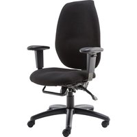 ALPHASON Trinity AOC2331HBSYA-BK Fabric Tilting Executive Chair - Black, Black