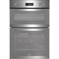BEKO BXDF22300M Electric Double Oven - Stainless Steel, Stainless Steel