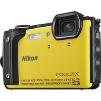 NIKON COOLPIX W300 Tough Compact Camera - Yellow, Yellow