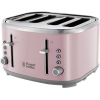 R HOBBS Bubble 24412 4-Slice Toaster - Pink, Pink
