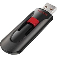 SANDISK Cruzer Glide USB 2.0 Memory Stick - 32 GB, Black & Red, Black