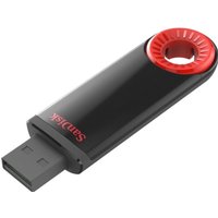 SANDISK Cruzer Glide USB 2.0 Dual Memory Stick - 32 GB, Black & Red, Black
