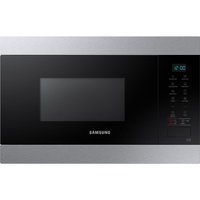 SAMSUNG MG22M8074AT/EU Built-in Microwave With Grill - Black & Stainless Steel, Stainless Steel