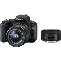 CANON EOS 200D DSLR Camera With 18-55 Mm F/3.5-f/5.6 DC & 50 Mm F/1.8 STM Lens