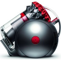 DYSON Big Ball Total Clean 2 Cylinder Bagless Vacuum Cleaner - Red & Iron, Red