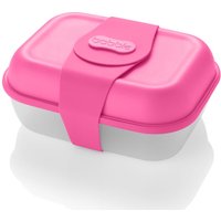 BOBBLE BOBBLEBox Rectangular 1.8-litre Lunch Box - Neon Pink, Neon