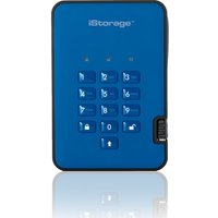 ISTORAGE DiskAshur2 Portable Hard Drive - 500 GB, Blue, Blue