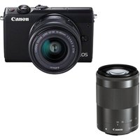 CANON EOS M100 Mirrorless Camera With EF-M 15-45 Mm & 55-200 Mm F/3.5-6.3 Lens