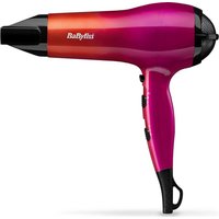 BABYLISS Ombre 5736U Hair Dryer - Pink & Orange, Pink
