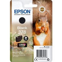 EPSON 378 Squirrel Black Ink Cartridge, Black